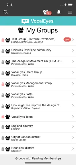Game screenshot VocalEyes Community Organising apk