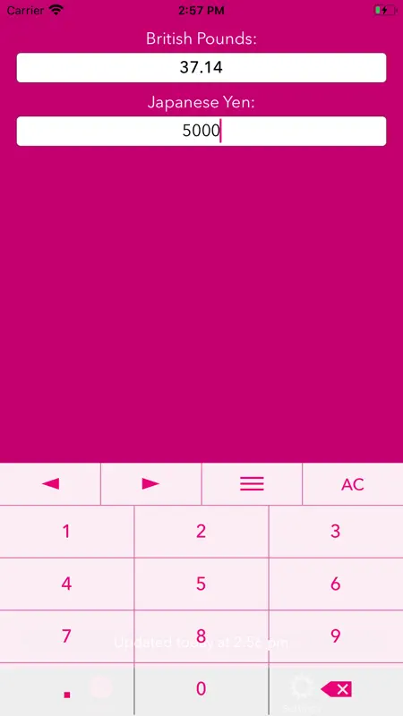 Japanese Yen To British Pounds screenshot 1 of 3