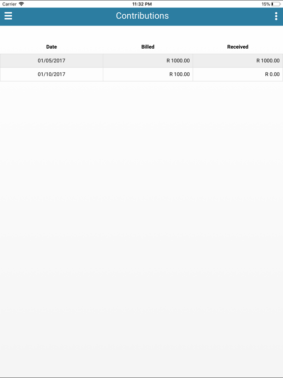 Transmed Medical Fund iPad screenshot 8 - Health & Fitness app