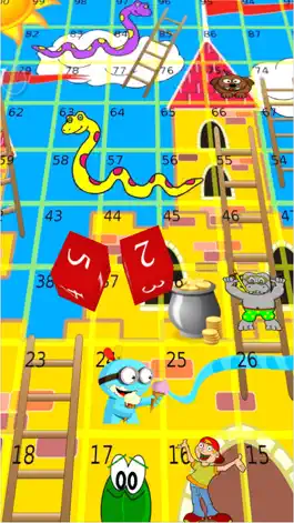 Game screenshot Snakes and Ladders on holiday hack