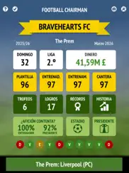 football chairman ipad capturas de pantalla 1