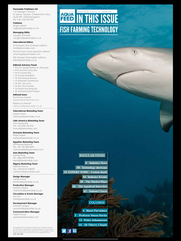 International Aquafeed iPad screenshot 5 - Business app