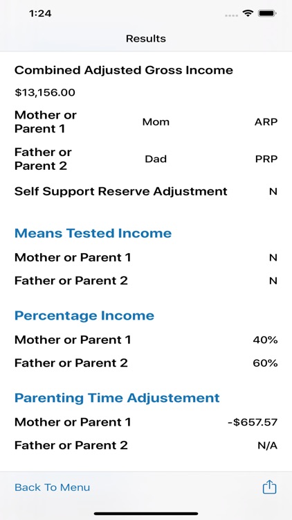 Child Support Calculator of TN screenshot-3