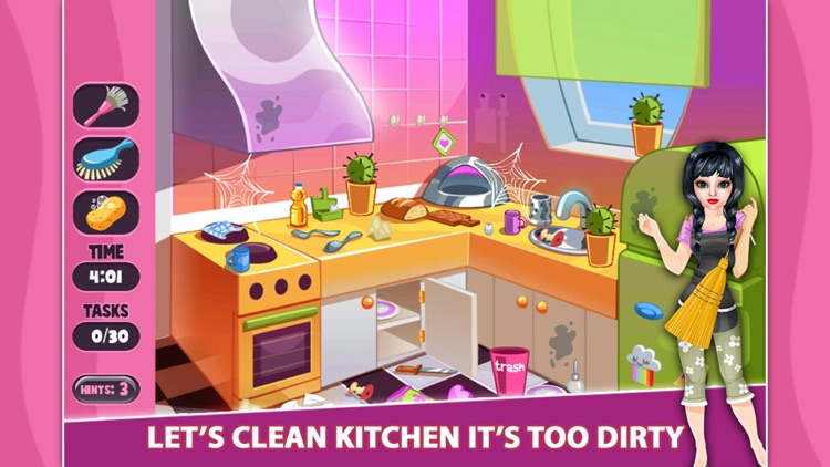 Doll House Cleaning Craft screenshot-3