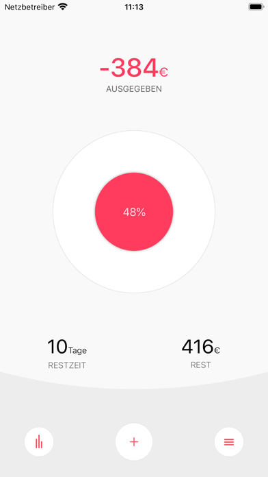 Screenshot #1 pour SimpleBudget - Expense tracker