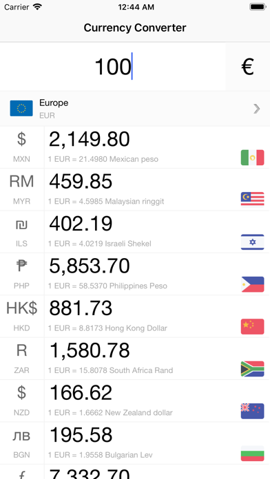 CuCo - Easy Currency Converter screenshot 3