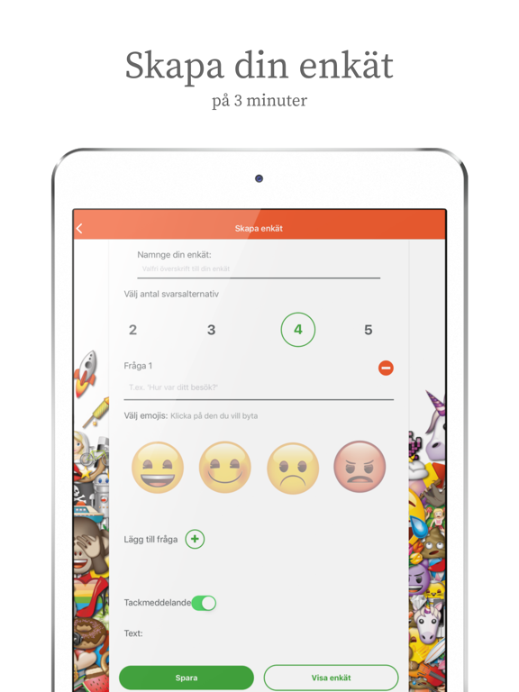 Screenshot #5 pour emoji survey