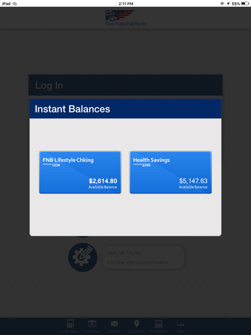 FNB Direct for iPad screenshot 2