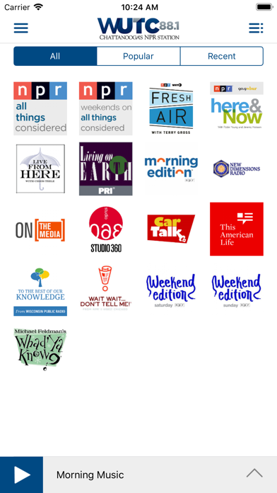 WUTC Public Radio App screenshot 4