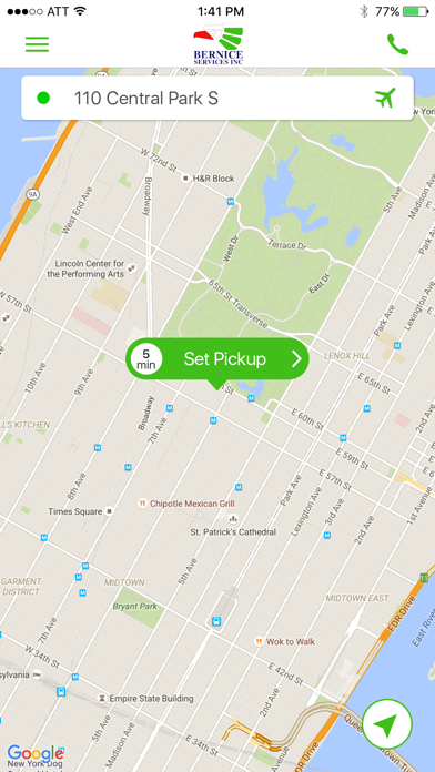 Bernice Car Service Screenshot