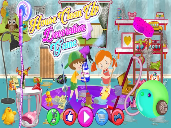Screenshot #6 pour Girl Messy Home Clean Up Games