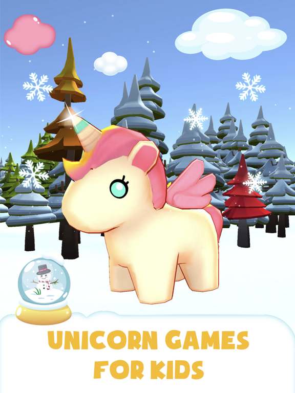Screenshot #4 pour Unicorn games for kids 6+