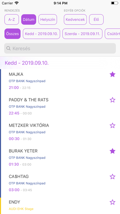 Screenshot #2 pour BME Egyetemi Napok