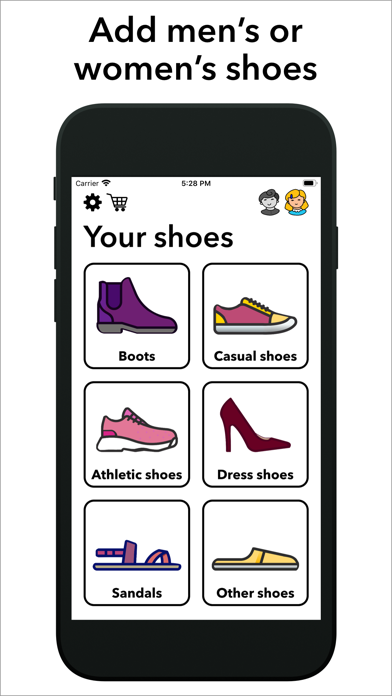 Shoes organizer screenshot 2
