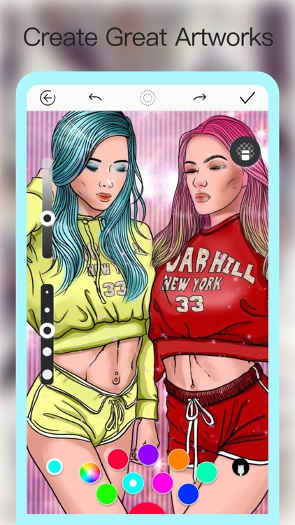 Color Moments Sparkling Paint screenshot-4