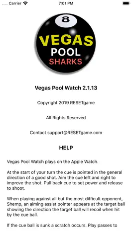 Game screenshot Vegas Pool Watch apk