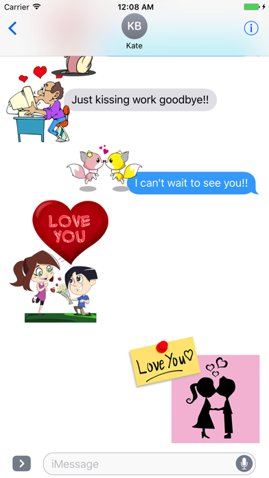 Screenshot 2 of Sticker Fun with Love App