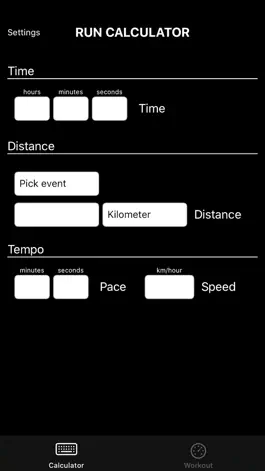 Game screenshot Run Pace Calculator mod apk