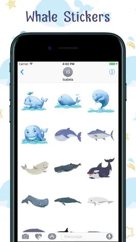 Game screenshot Whale Stickers! apk