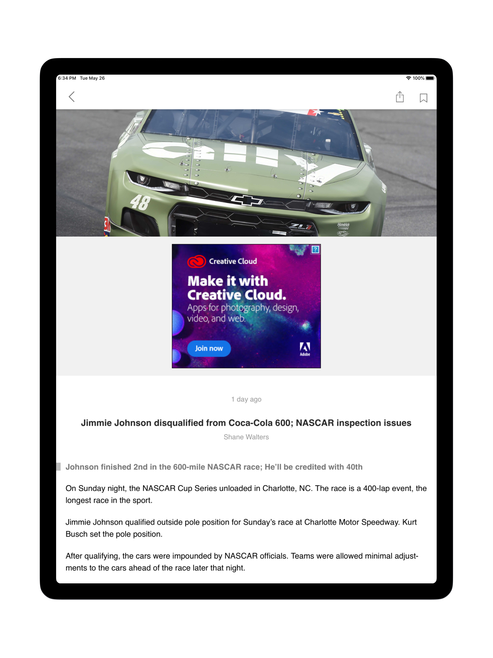 Racing News App screenshot 5
