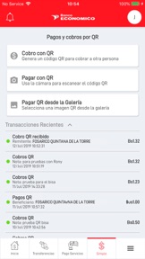 Banco Económico screenshot