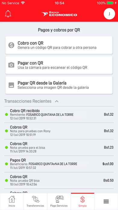 Banco Económico iPhone screenshot 7 - Finance app