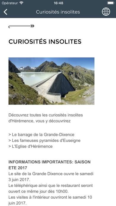 Commune d'Hérémence Screenshot