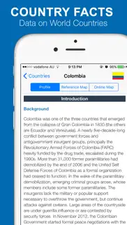 world factbook 2023 iphone screenshot 1