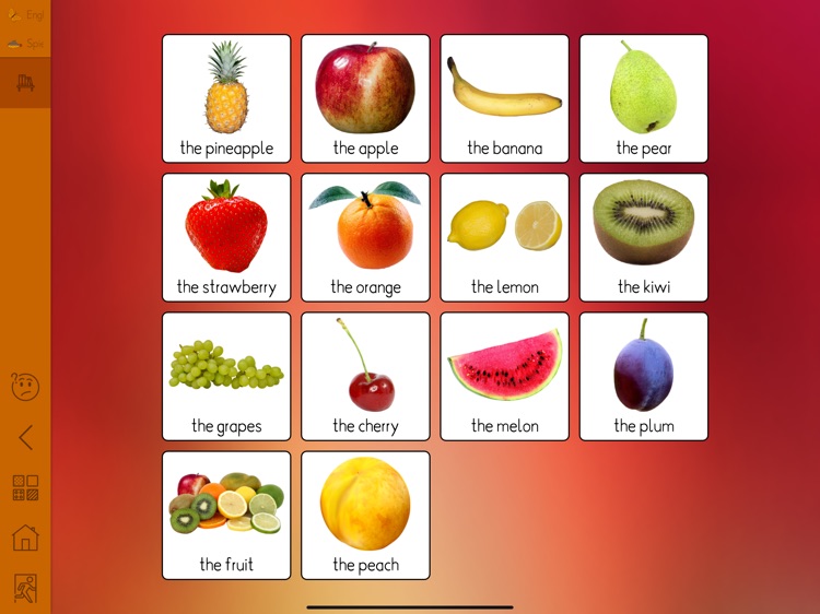 Sag es auf Englisch-Wortschatz