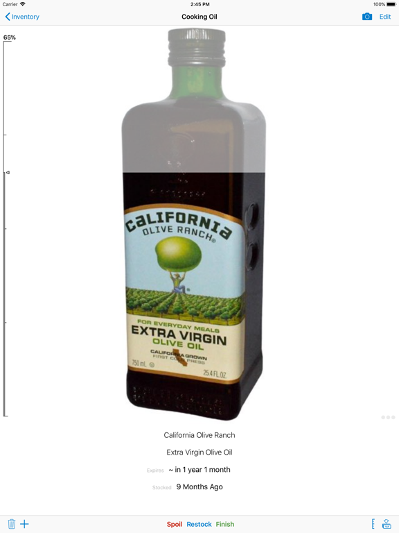 Pantry Check - Grocery List iPad screenshot 5 - Shopping app