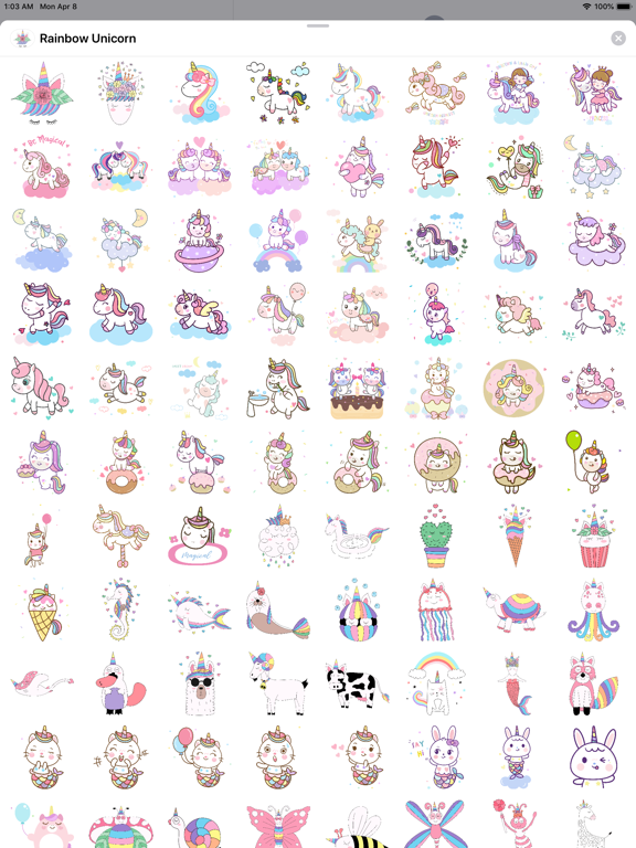 Screenshot #6 pour Cute Rainbow Unicorn & Friends