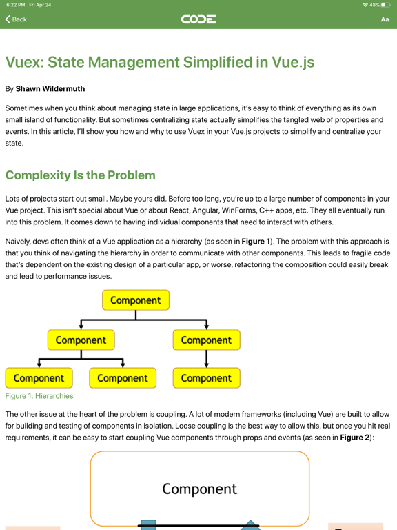 CODE Magazine Mobile iPad screenshot 3 - Developer Tools app