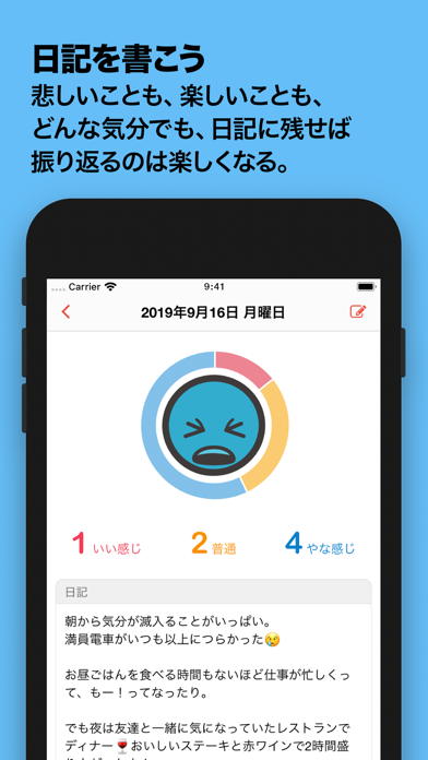 Screenshot #3 pour NikoNikoLog［ニコニコログ］