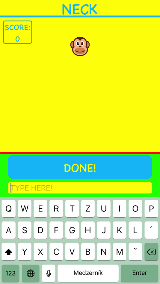 #2. Monkey Typer (iOS) 由: Martin Mikusovic