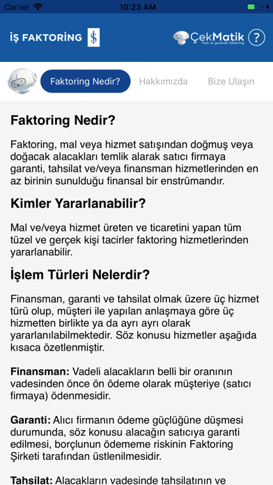 ÇekMatik Screenshot