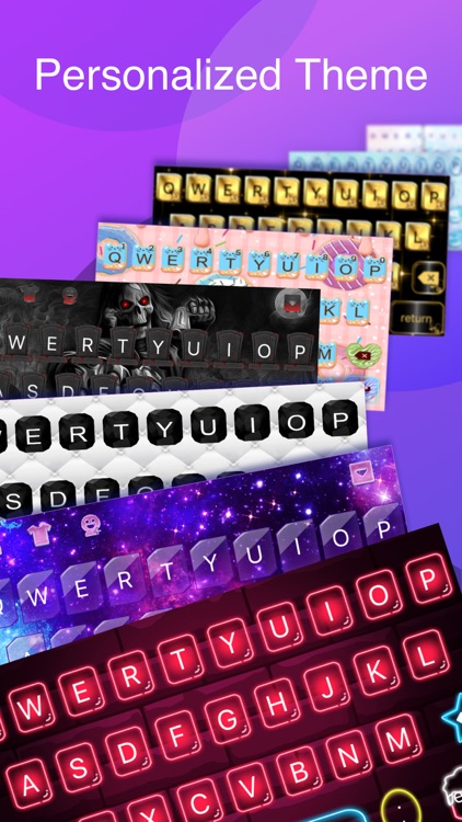 FUN Keyboard -Emoji & Themes screenshot-3