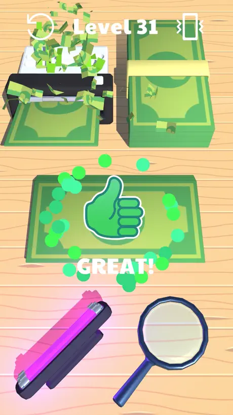 Money Buster 3D: Fake or Real