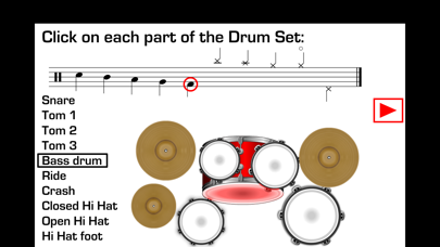 Drums Sheet Reading Screenshot