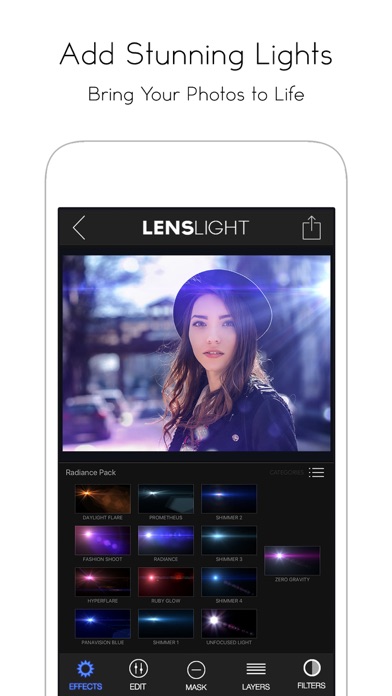 Screenshot #3 pour LensLight Visual Effects