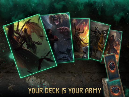 GWENT: The Witcher Card Game iPad app afbeelding 1