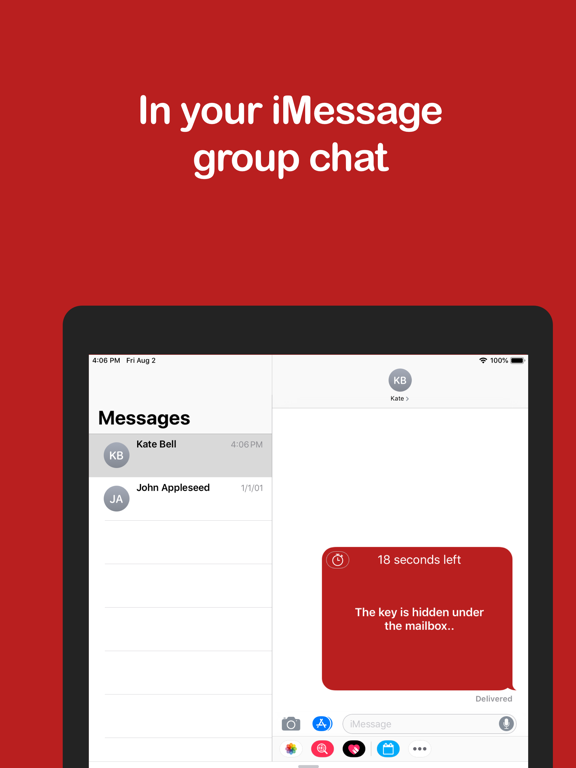 Screenshot #3 for Self-Destructing Messages