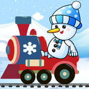 Christmas Train Snowman Games