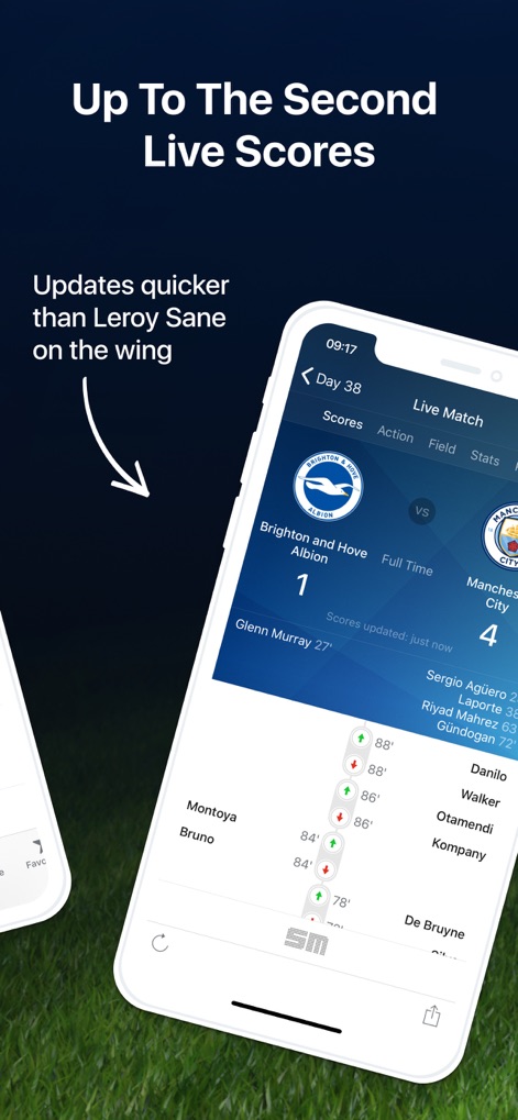 EPL Live: Football Scores - Sports App | MWM