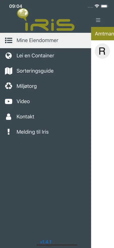 IRIS Tømmeplan