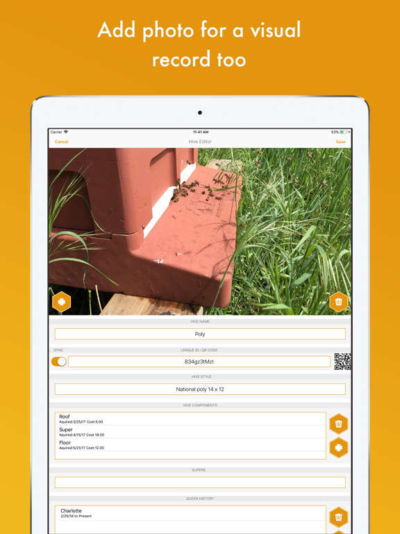 Screenshot #5 pour BeePlus Beekeeping Manager