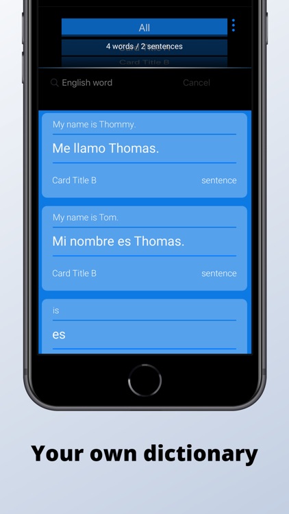 M&I Spanish Vocabulary Trainer screenshot-8