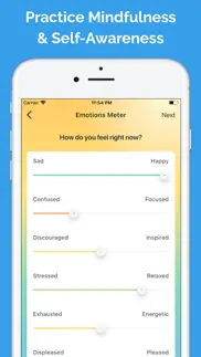 happiness, mindfulness journal iphone screenshot 3