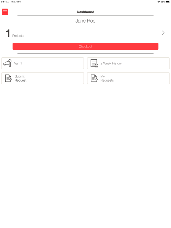 Tracknicity iPad screenshot 1 - Business app