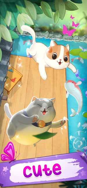 Meowaii - Merge Cute Cats(圖2)-速報App