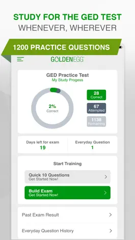 Game screenshot GED Practice Test. mod apk